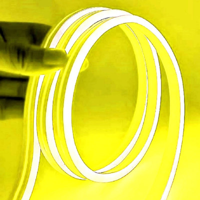 AURACELL 120 LEDs 1 m Yellow Steady Strip Rice Lights(Pack of 1)