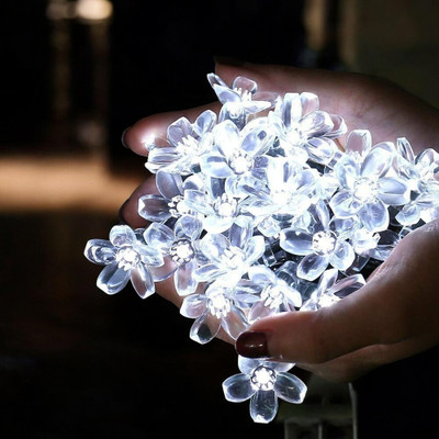 RaajaOutlets 40 LEDs 5.99 m White Steady Flower Rice Lights(Pack of 1)