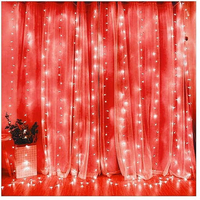 wtc 40 LEDs 11 m Red Steady Bulb Rice Lights(Pack of 1)