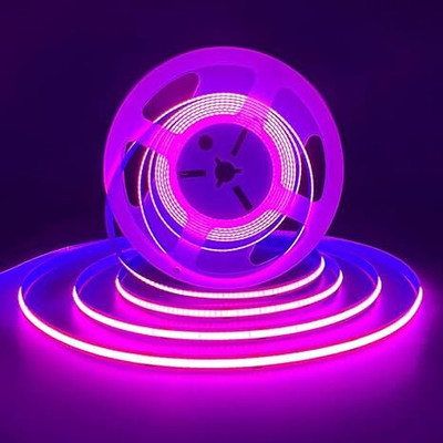 goblet 120 LEDs 5 m Pink Steady Strip Rice Lights(Pack of 1)