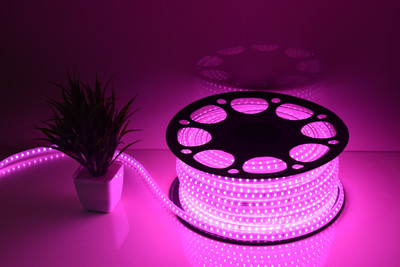 LiteSun 120 LEDs 5 m Pink Steady Strip Rice Lights(Pack of 1)