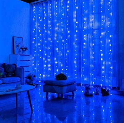 CANDLE 40 LEDs 11 m Blue Steady String Rice Lights(Pack of 1)