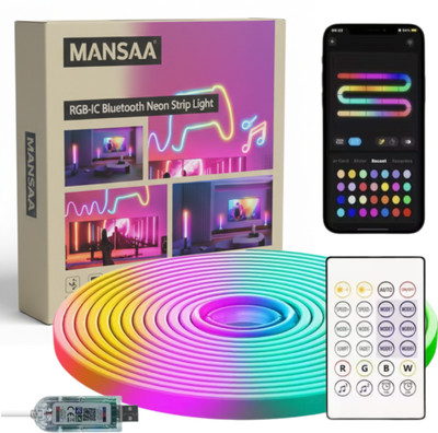 MANSAA 300 LEDs 5 m Multicolor Flickering, Color Changing, Steady String Rice Lights(Pack of 1)