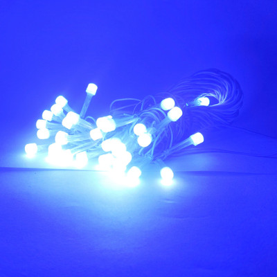 Aultis 33 LEDs 10 m Blue Steady Bulb Rice Lights(Pack of 1)