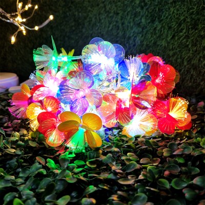 unbrand 20 LEDs 4 m Multicolor Steady Flower Rice Lights(Pack of 1)