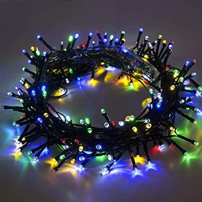 EKOKI 36 LEDs 6 m Multicolor Color Changing, Flickering Bulb Rice Lights(Pack of 1)