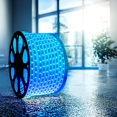 RAYVIX 8700 LEDs 87 m Blue Steady Strip Rice Lights(Pack of 1)