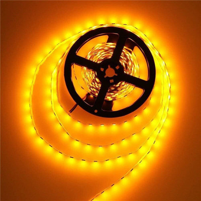 amiciVision 300 LEDs 5 m Yellow Steady Strip Rice Lights(Pack of 1)