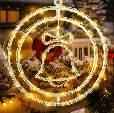 ZESTRUM 1 LEDs 0.4 m Yellow Flickering Bell Rice Lights(Pack of 1)