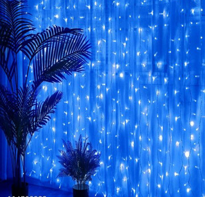 nini 46 LEDs 14.99 m Blue Steady String Rice Lights(Pack of 2)