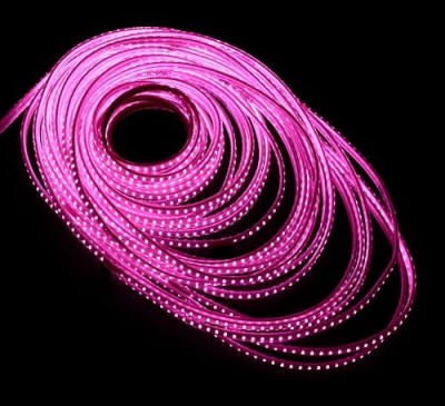 Lexton 1200 LEDs 10 m Pink Steady Strip Rice Lights(Pack of 1)