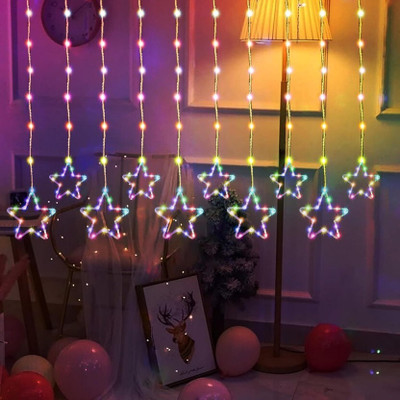 spark world 111 LEDs 2.49 m Multicolor Flickering String Rice Lights(Pack of 1)