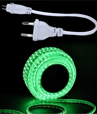 inooBeam 2640 LEDs 30.03 m Green Steady Welcome Rice Lights(Pack of 1)