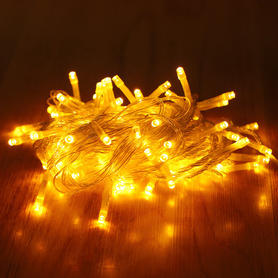 WBD 54 LEDs 20 m Yellow Steady Bulb Rice Lights(Pack of 1)