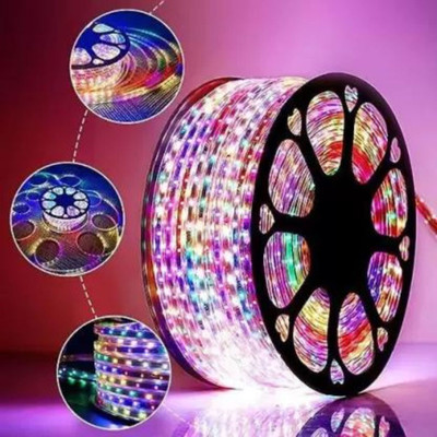 BellGrey 1200 LEDs 15 m Multicolor Steady Strip Rice Lights(Pack of 1)