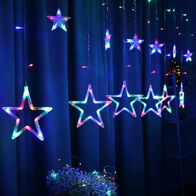 FIZZYTECH 118 LEDs 3.5 m Multicolor Flickering Star Rice Lights(Pack of 1)