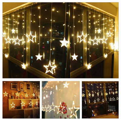 KAVANA 128 LEDs 5 m Yellow Flickering Star Rice Lights(Pack of 1)