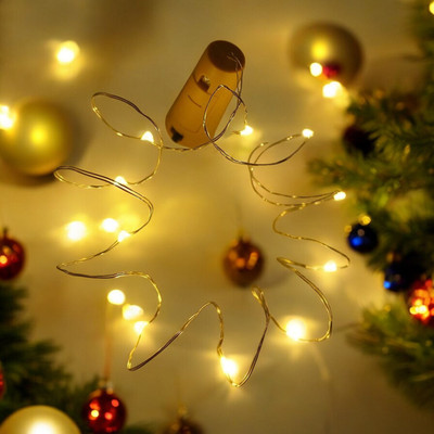 HASRU 20 LEDs 2.49 m Yellow Steady String Rice Lights(Pack of 1)