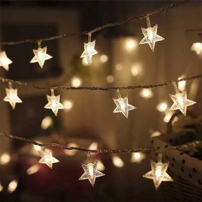 x pulse 14 LEDs 3 m Yellow Steady Star Rice Lights(Pack of 1)