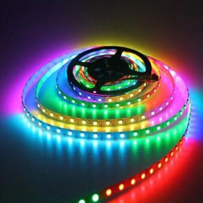 Clive India 100 LEDs 10 m Multicolor Color Changing, Flickering, Steady String Rice Lights(Pack of 1)