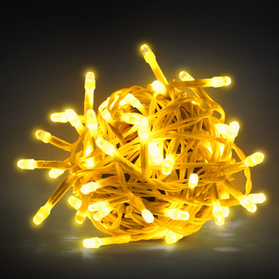 EcoLink 48 LEDs 9 m Yellow Steady String Rice Lights(Pack of 1)