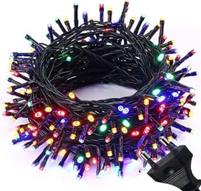TECHGEAR 180 LEDs 40 m Multicolor Flickering Bulb Rice Lights(Pack of 1)