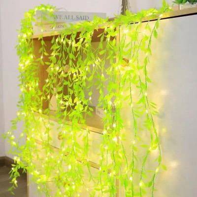 Atipriya 200 LEDs 3 m Multicolor Flickering Leaf Rice Lights(Pack of 1)