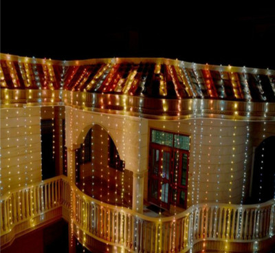 Local Charm 200 LEDs 7 m Multicolor Steady String Rice Lights(Pack of 10)