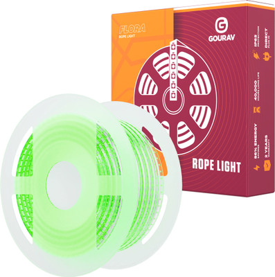 GOURAV 3000 LEDs 25 m Green Steady Strip Rice Lights(Pack of 1)