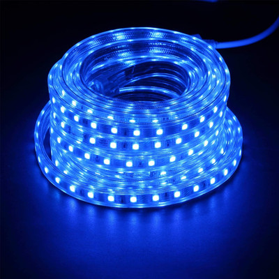 SHREE INDUSTRIESS 7000 LEDs 15 m Blue Steady Strip Rice Lights(Pack of 1)