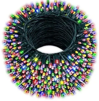 Lopvi 56 LEDs 20 m Multicolor Color Changing, Flickering, Steady String Rice Lights(Pack of 1)