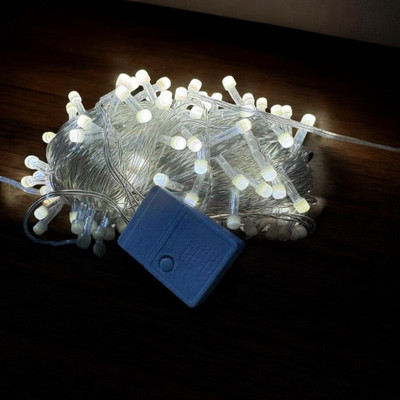 HASRU 42 LEDs 10 m Multicolor Steady Candy Rice Lights(Pack of 1)