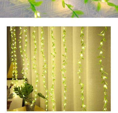 Atipriya 200 LEDs 3 m Multicolor Flickering Leaf Rice Lights(Pack of 1)