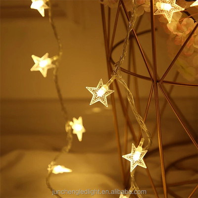 inooBeam 15 LEDs 2.9 m Yellow Steady Star Rice Lights(Pack of 1)