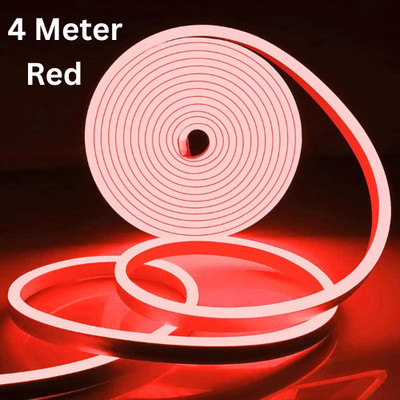 KAVORA 480 LEDs 4 m Red Steady Strip Rice Lights(Pack of 1)