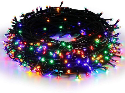 TECHGEAR 21 LEDs 10 m Multicolor Flickering Bulb Rice Lights(Pack of 1)