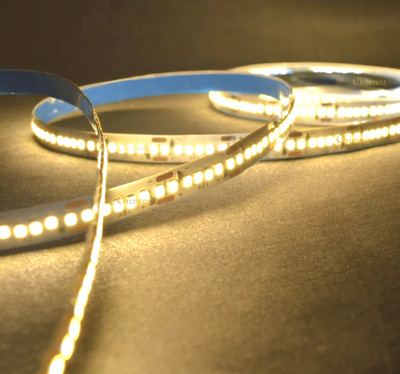 P-ON 240 LEDs 5 m Gold, Orange Steady Strip Rice Lights(Pack of 1)