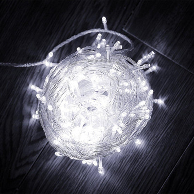 MUMU 40 LEDs 15 m White Steady String Rice Lights(Pack of 1)