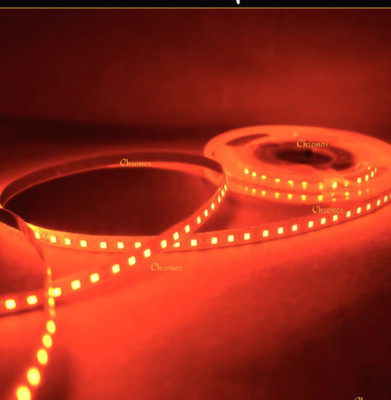 P-ON 120 LEDs 5 m Red Steady Strip Rice Lights(Pack of 1)