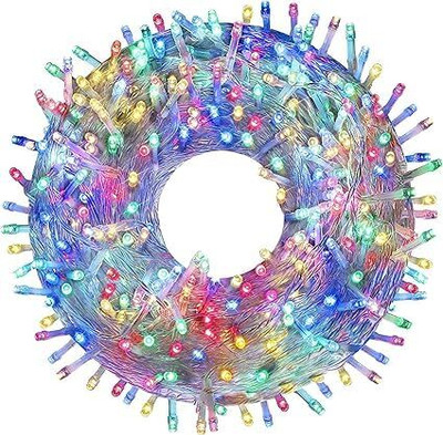 JOMINO 150 LEDs 3 m White Color Changing Ball Rice Lights(Pack of 1)