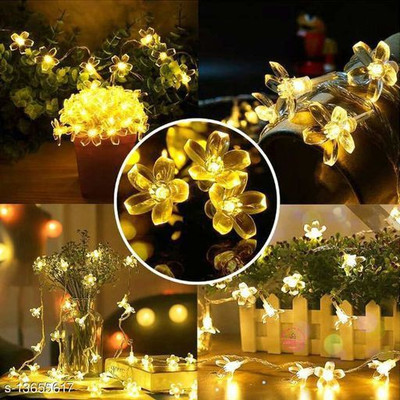 x pulse 14 LEDs 3 m Yellow Steady Flower Rice Lights(Pack of 1)