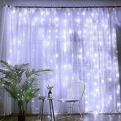 AgTrendz 40 LEDs 11.99 m White Steady String Rice Lights(Pack of 3)
