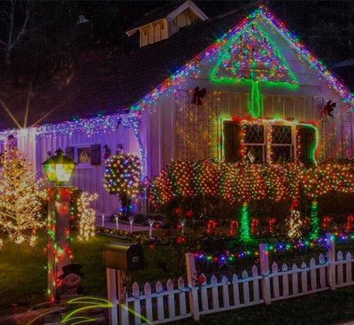 Meira Jewellery 40 LEDs 11 m Multicolor Steady String Rice Lights(Pack of 1)