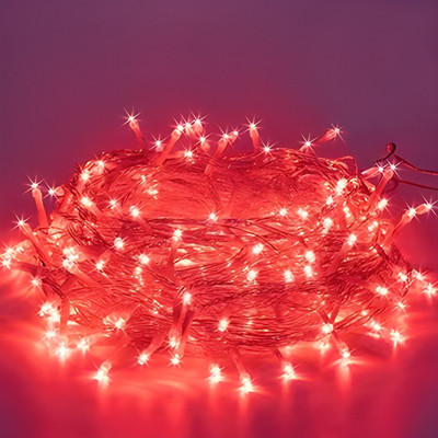 Kingdom 54 LEDs 20 m Red Steady String Rice Lights(Pack of 1)