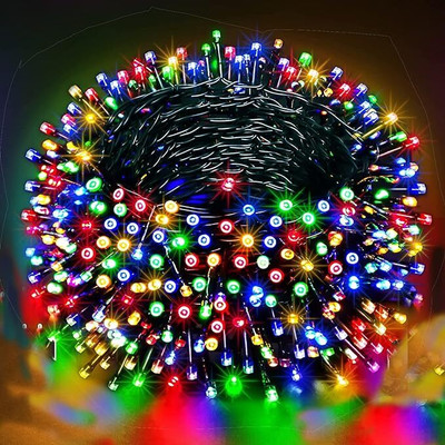 CANDLE 40 LEDs 11 m Multicolor Steady String Rice Lights(Pack of 6)