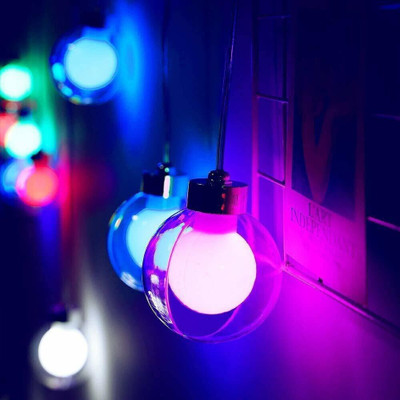 xenith 16 LEDs 2.03 m Multicolor Steady Ball Rice Lights(Pack of 1)