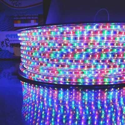 TRAVON 800 LEDs 20 m Multicolor Steady Strip Rice Lights(Pack of 1)