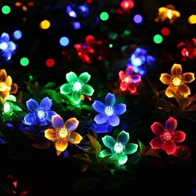 xenith 14 LEDs 3 m Multicolor Steady Flower Rice Lights(Pack of 1)