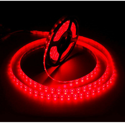 CANDLE 240 LEDs 4 m Red Steady Strip Rice Lights(Pack of 1)