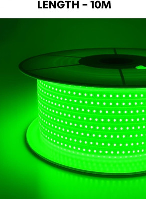 spark world 1200 LEDs 10 m Green Steady Strip Rice Lights(Pack of 1)